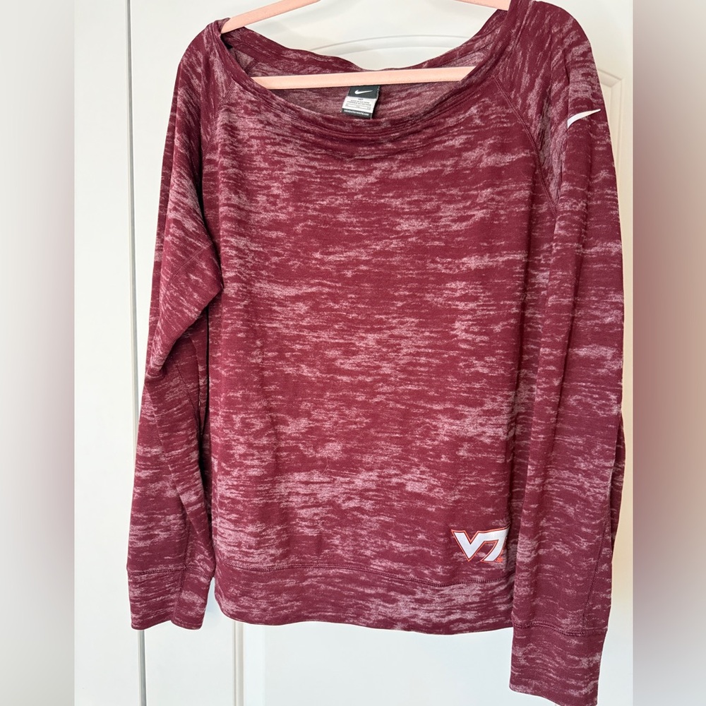 Nike Virginia Tech Long Sleeve Shirt